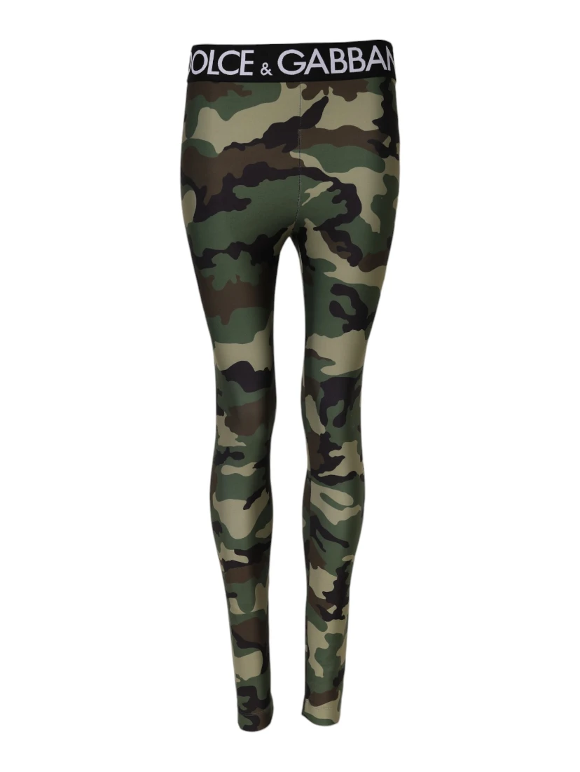 Multicolor Camouflage DG Waist Leggings Pants