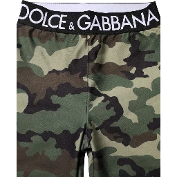 Multicolor Camouflage DG Waist Leggings Pants