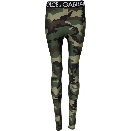 Multicolor Camouflage DG Waist Leggings Pants