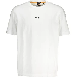 White Organic Cotton Men T-Shirt