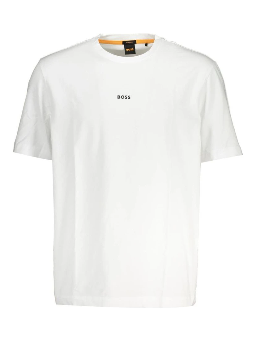White Organic Cotton Men T-Shirt