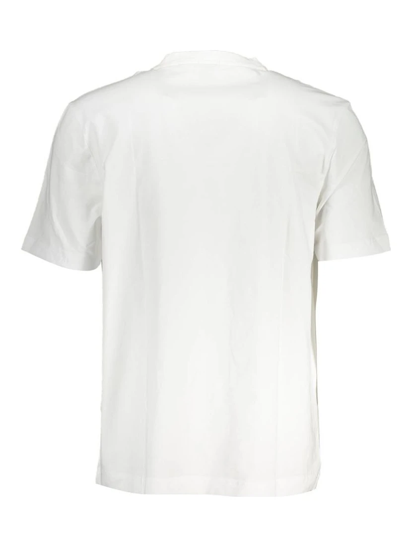 White Organic Cotton Men T-Shirt