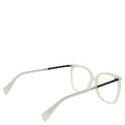 White Plastic Glasses (Frames)
