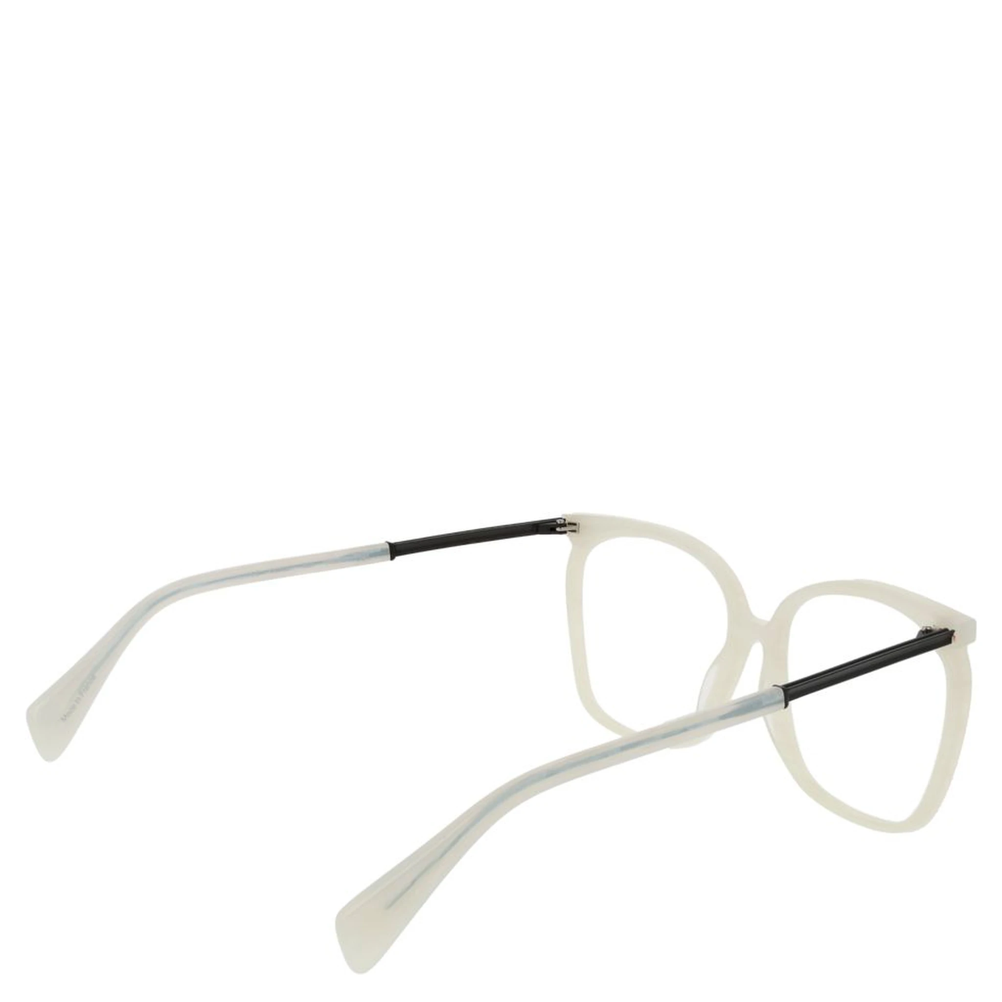 White Plastic Glasses (Frames)