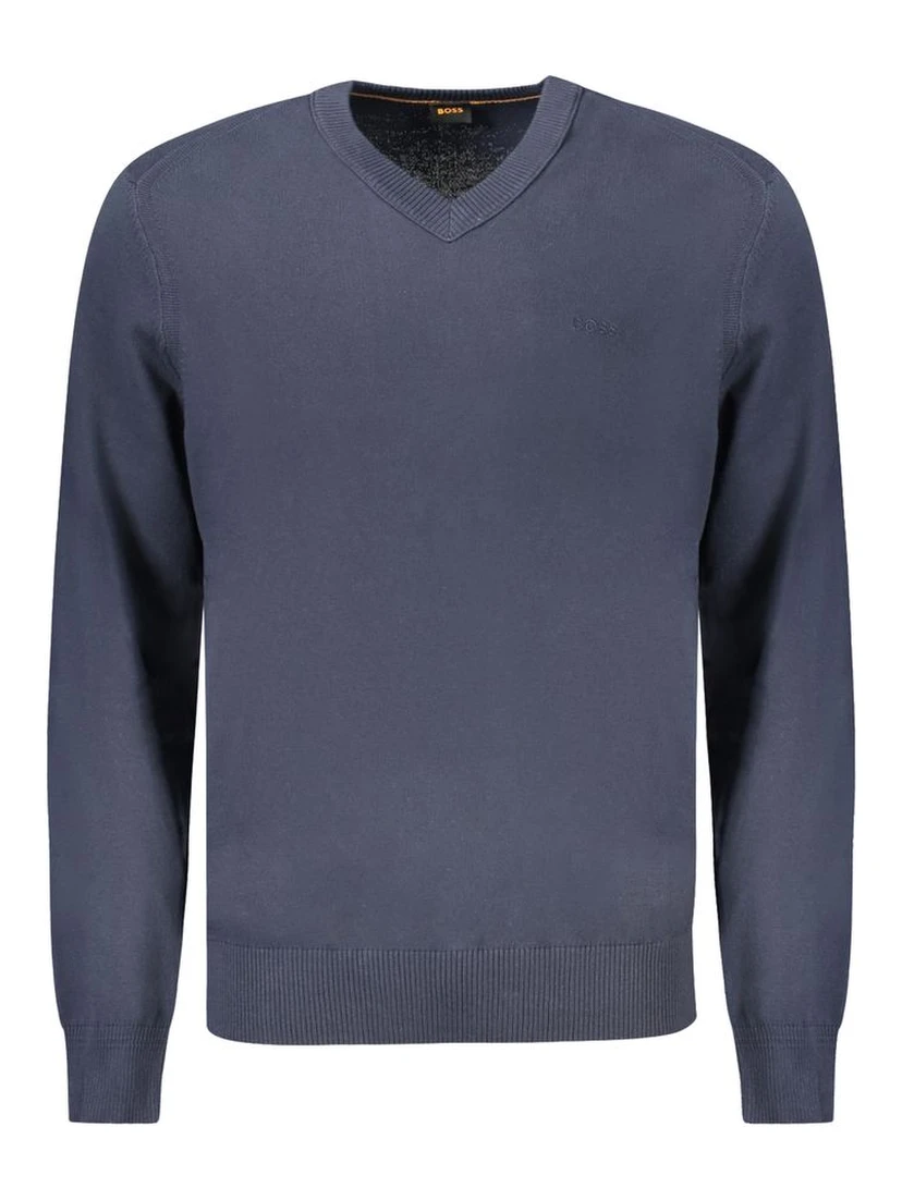 Blue Cotton Sweater