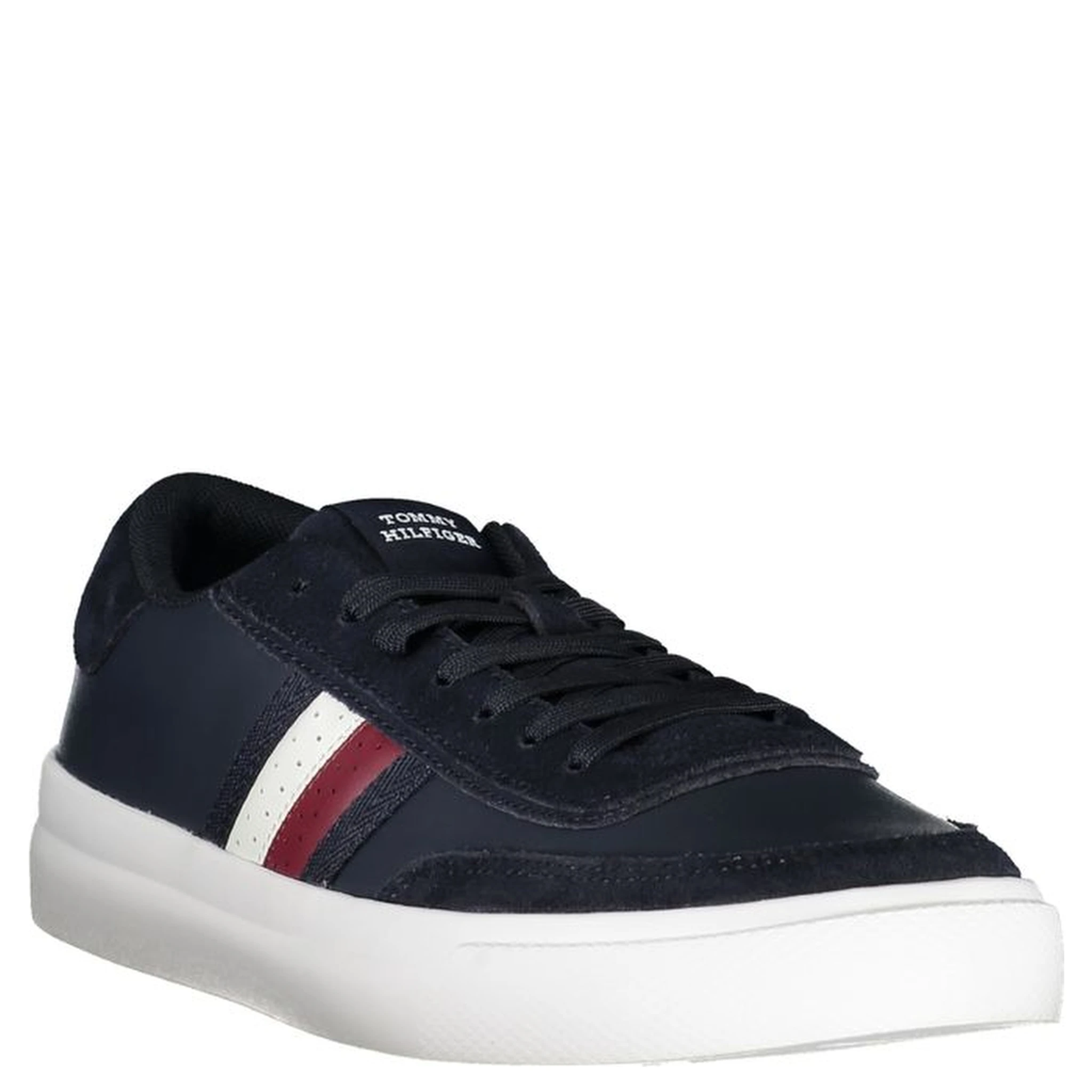 Blue Polyester Sneaker