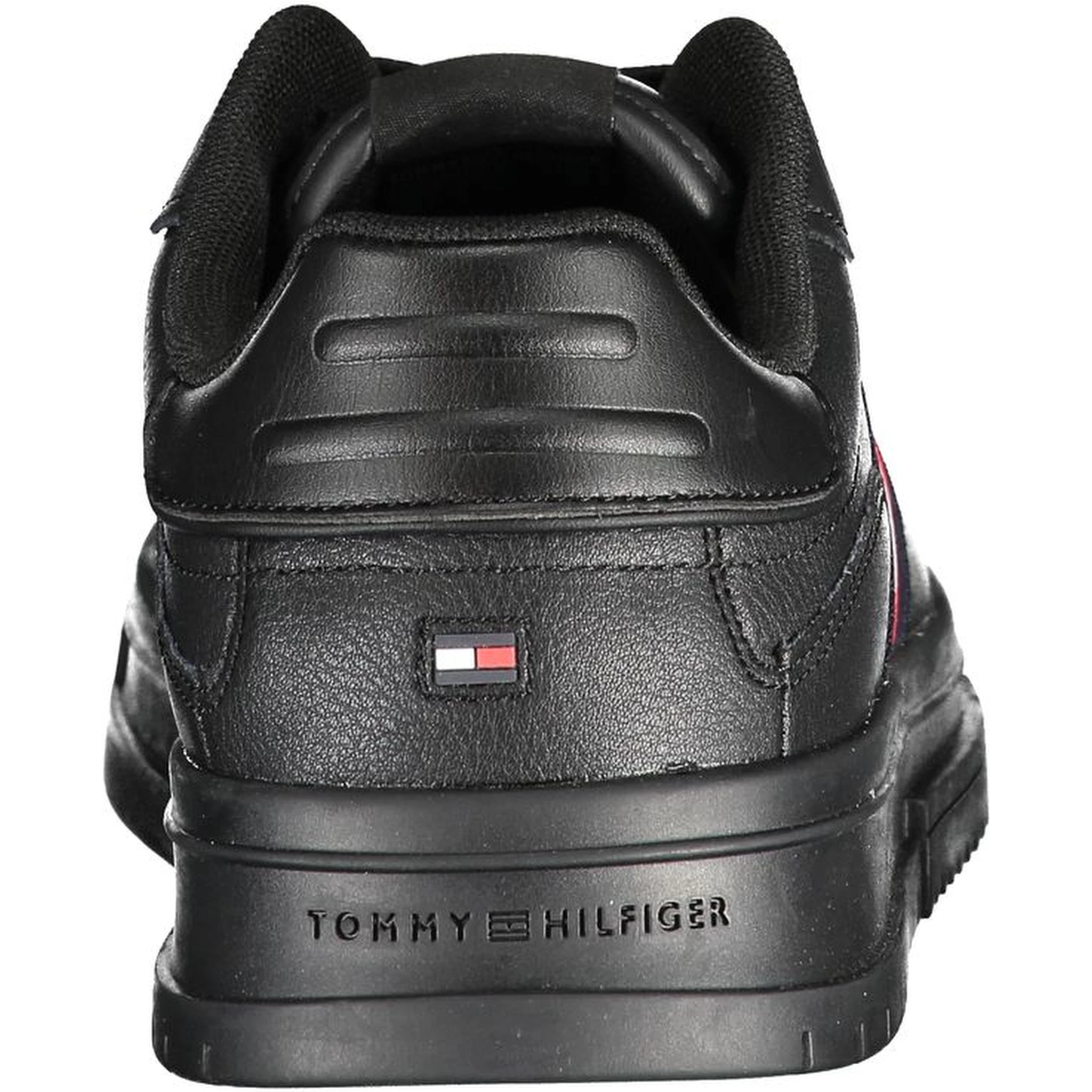 Black Polyester Sneaker