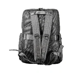 Black Polyester Backpack
