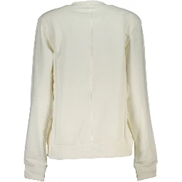 White Cotton Women Sweater