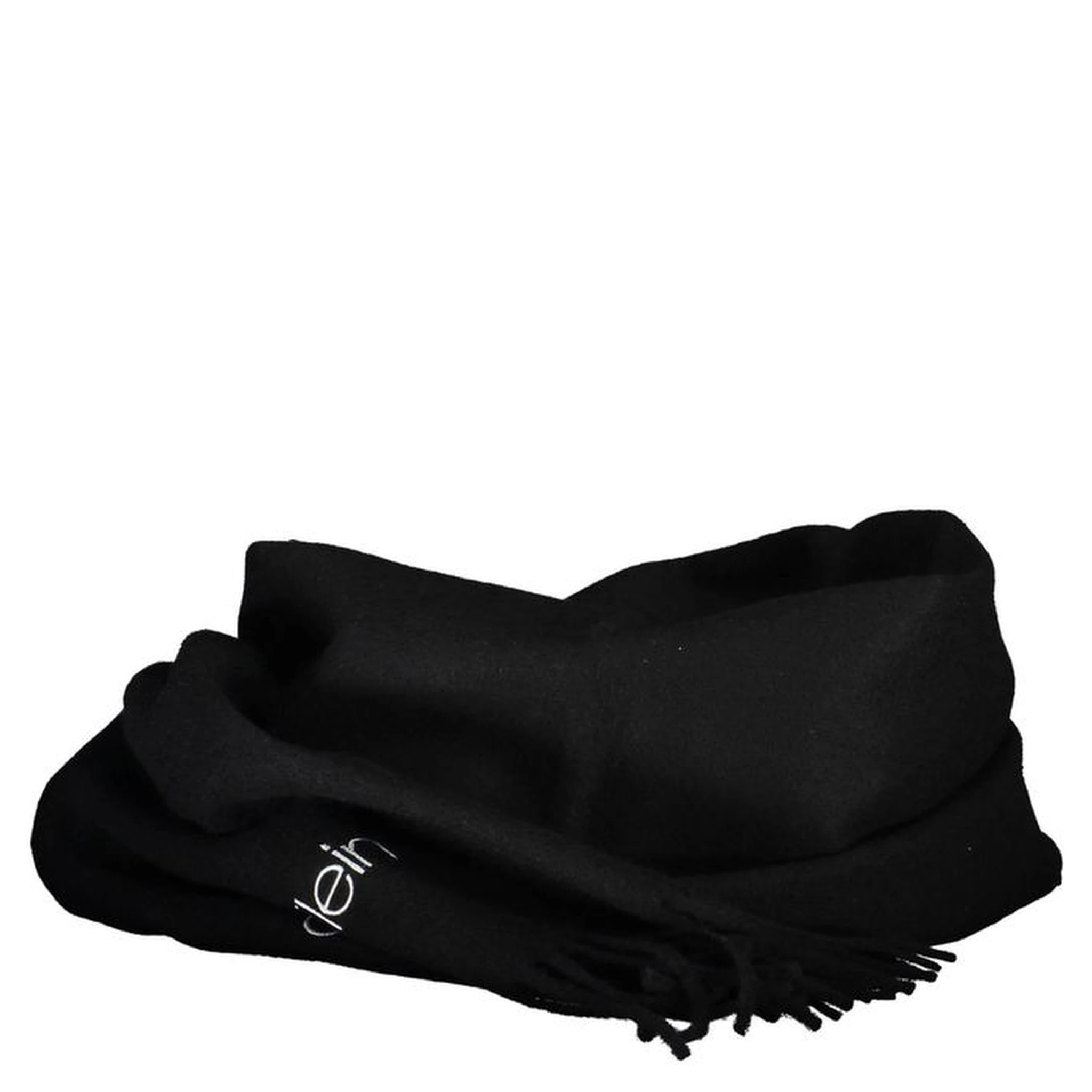Black Polyester Scarf