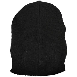 Black Polyester Scarf