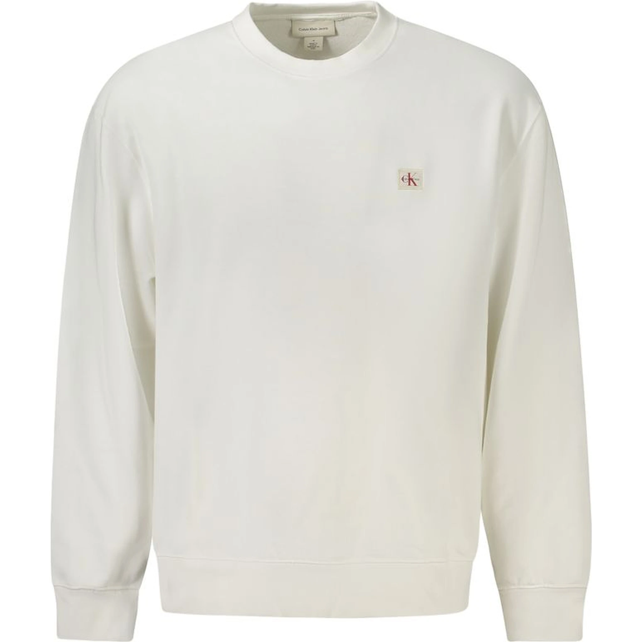 White Cotton Men Sweater