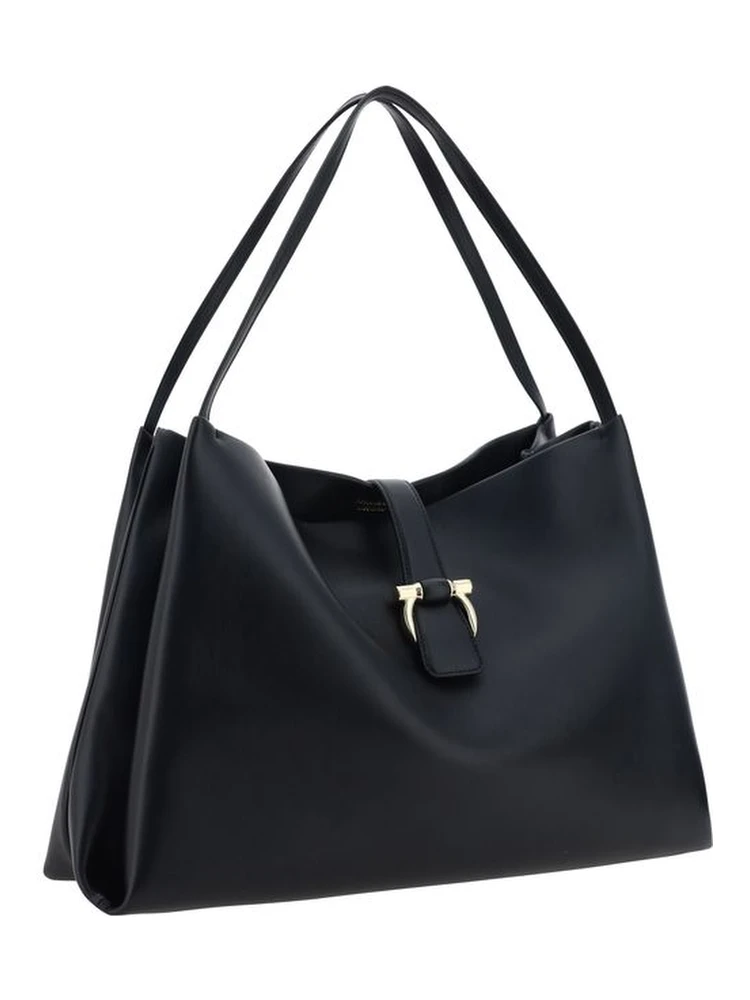 Black Calf Leather Bos Taurus Handbag alternative
