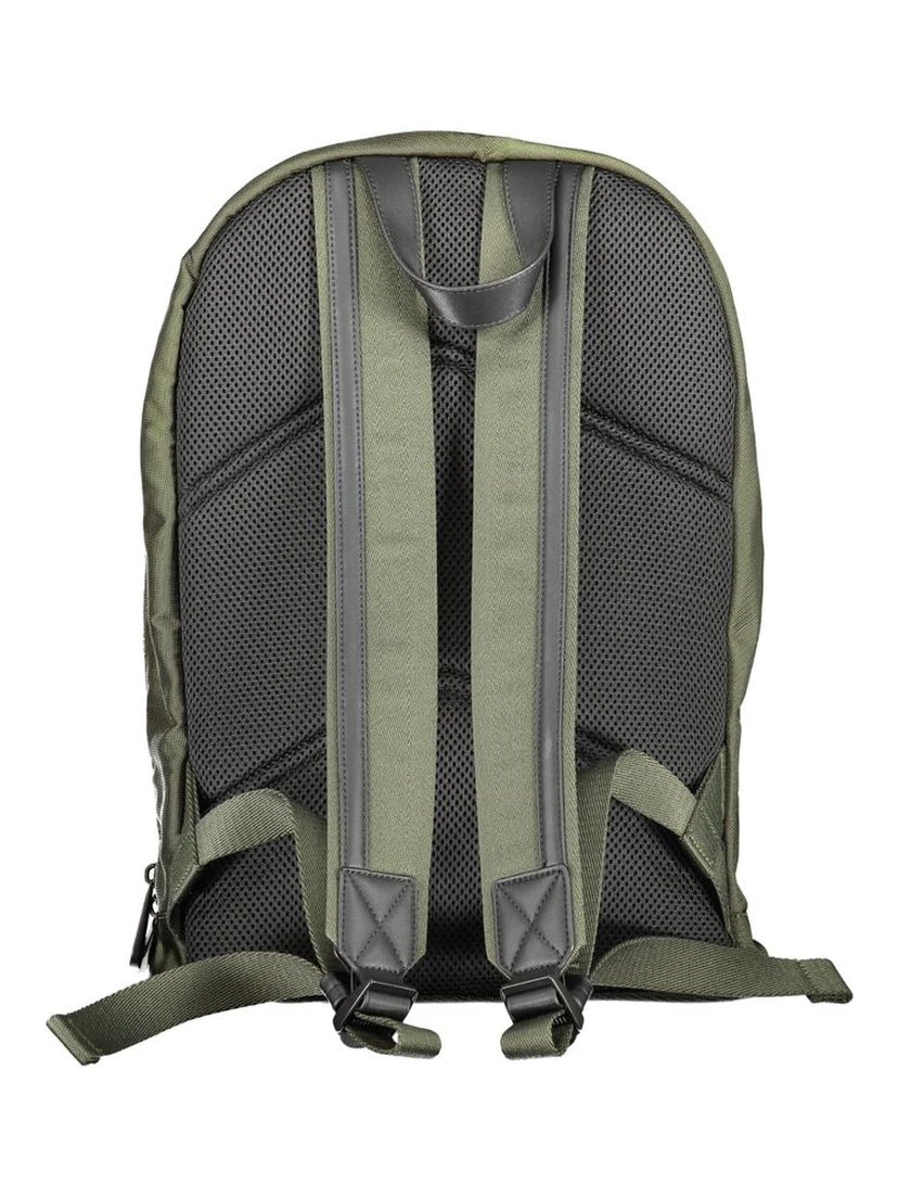 Green Polyester Backpack