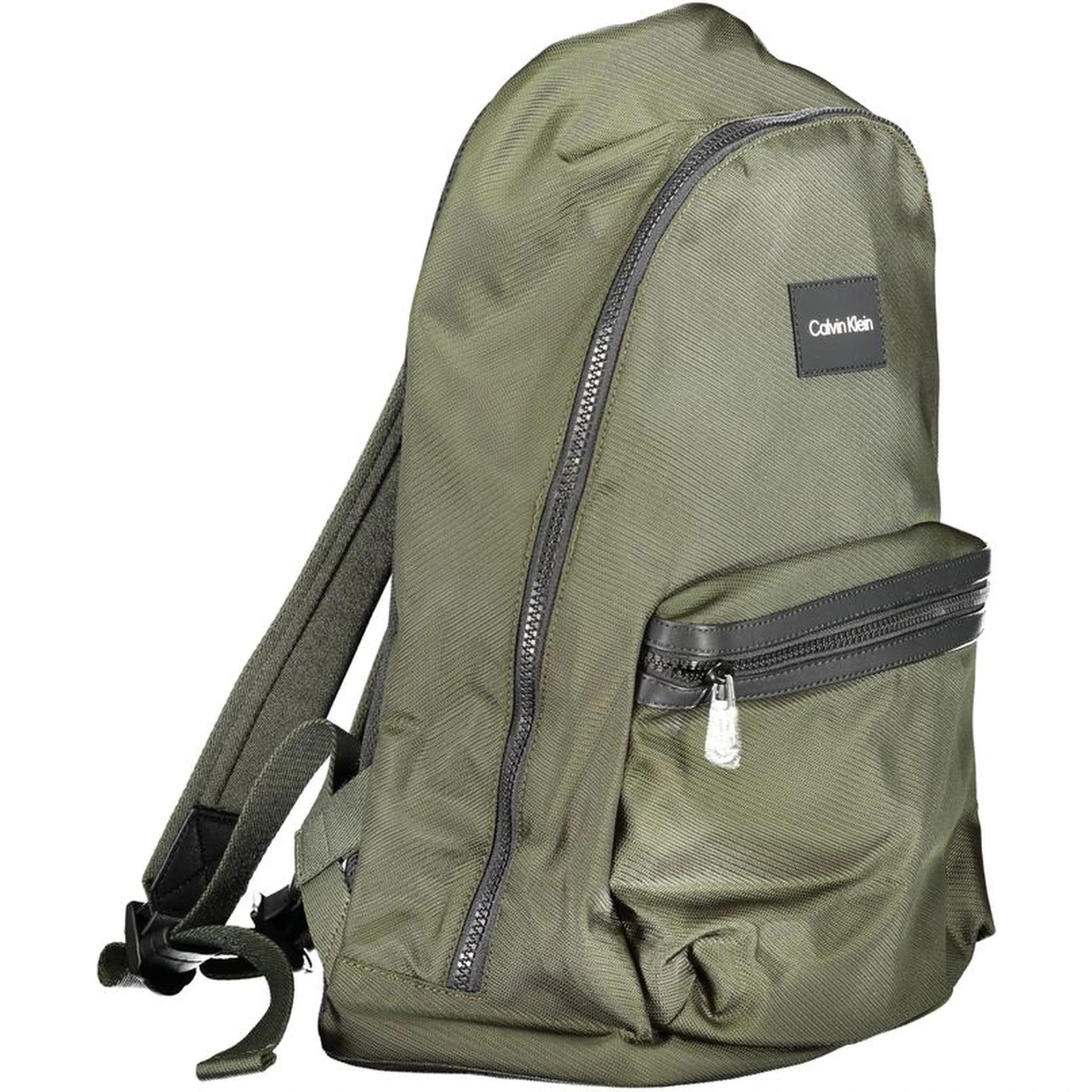 Green Polyester Backpack