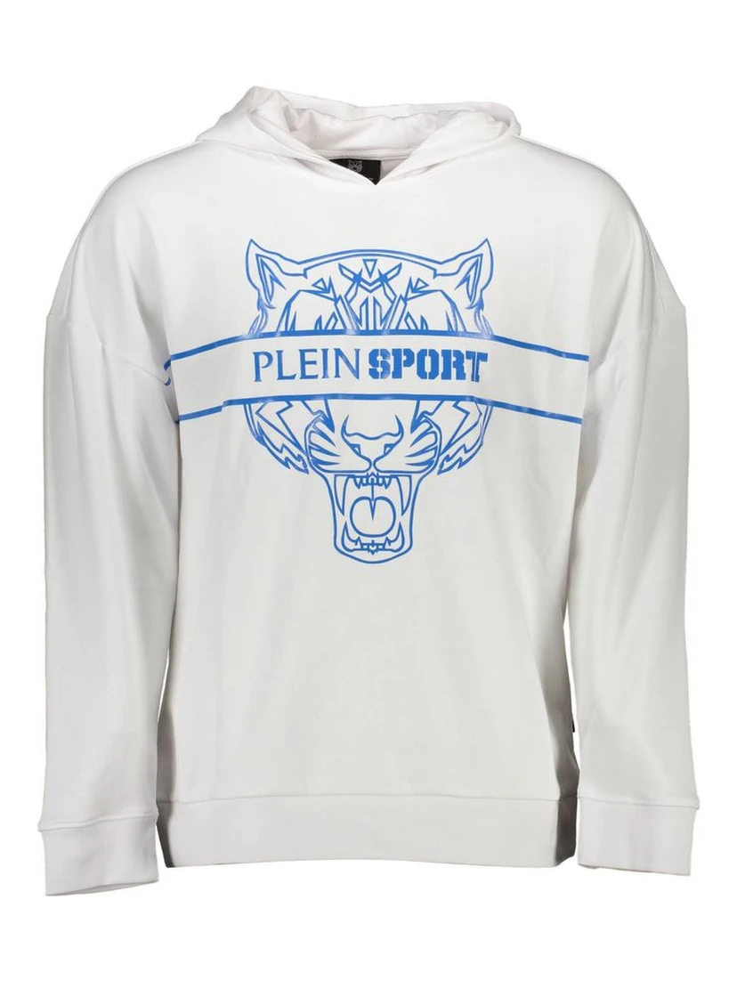 White Cotton Men's Sweater