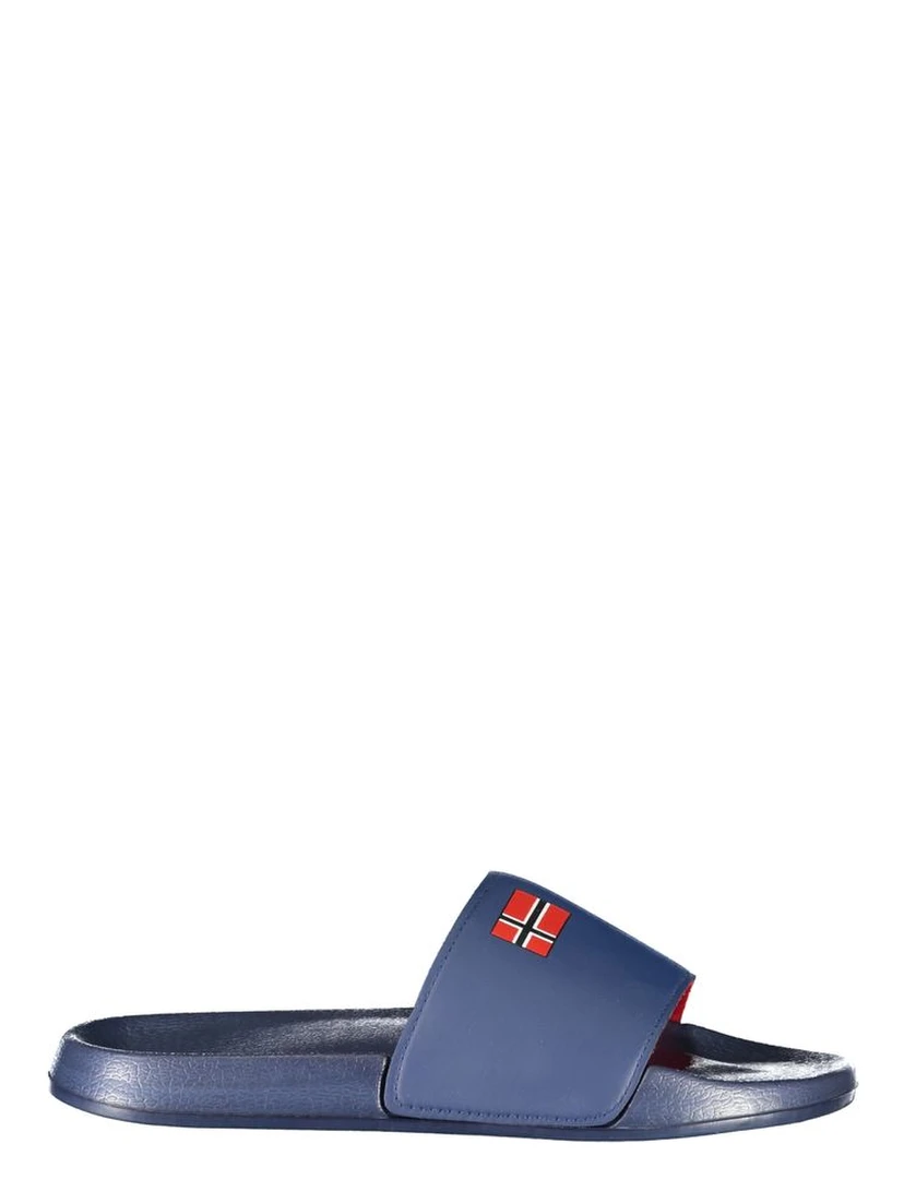Blue Plastic Men Sandal