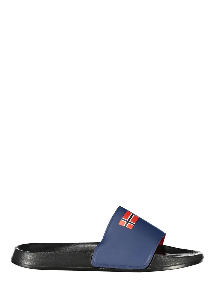 Black Plastic Mens Sandal