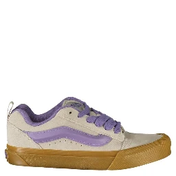 Gray Leather Women Sneaker
