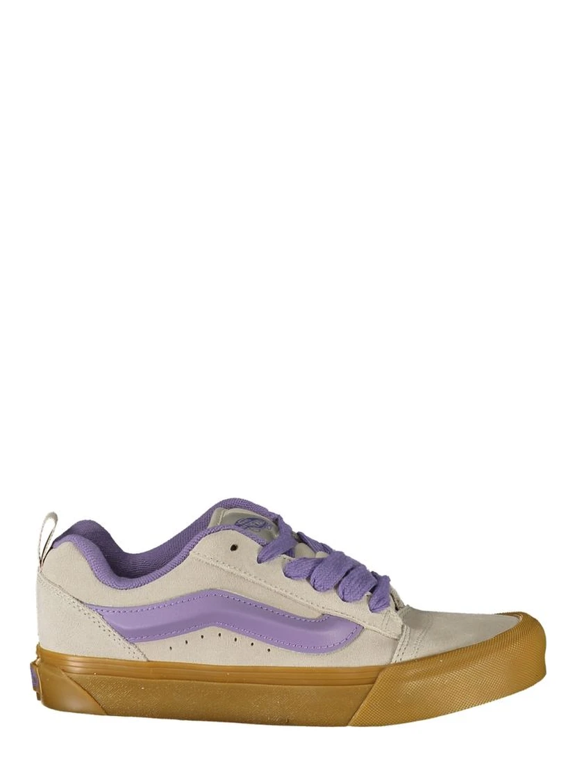 Gray Leather Women Sneaker