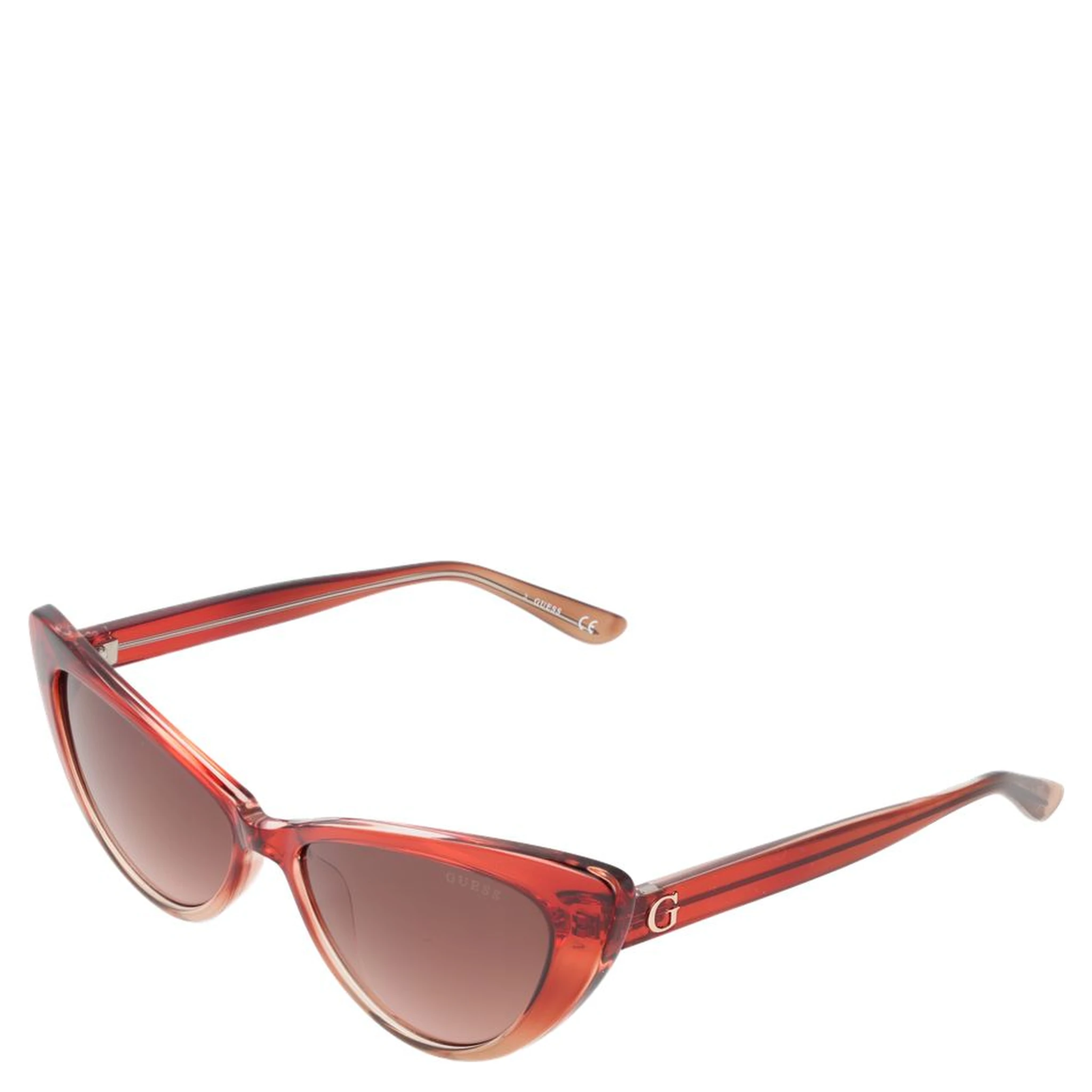 Burgundy Plastic Sunglasses