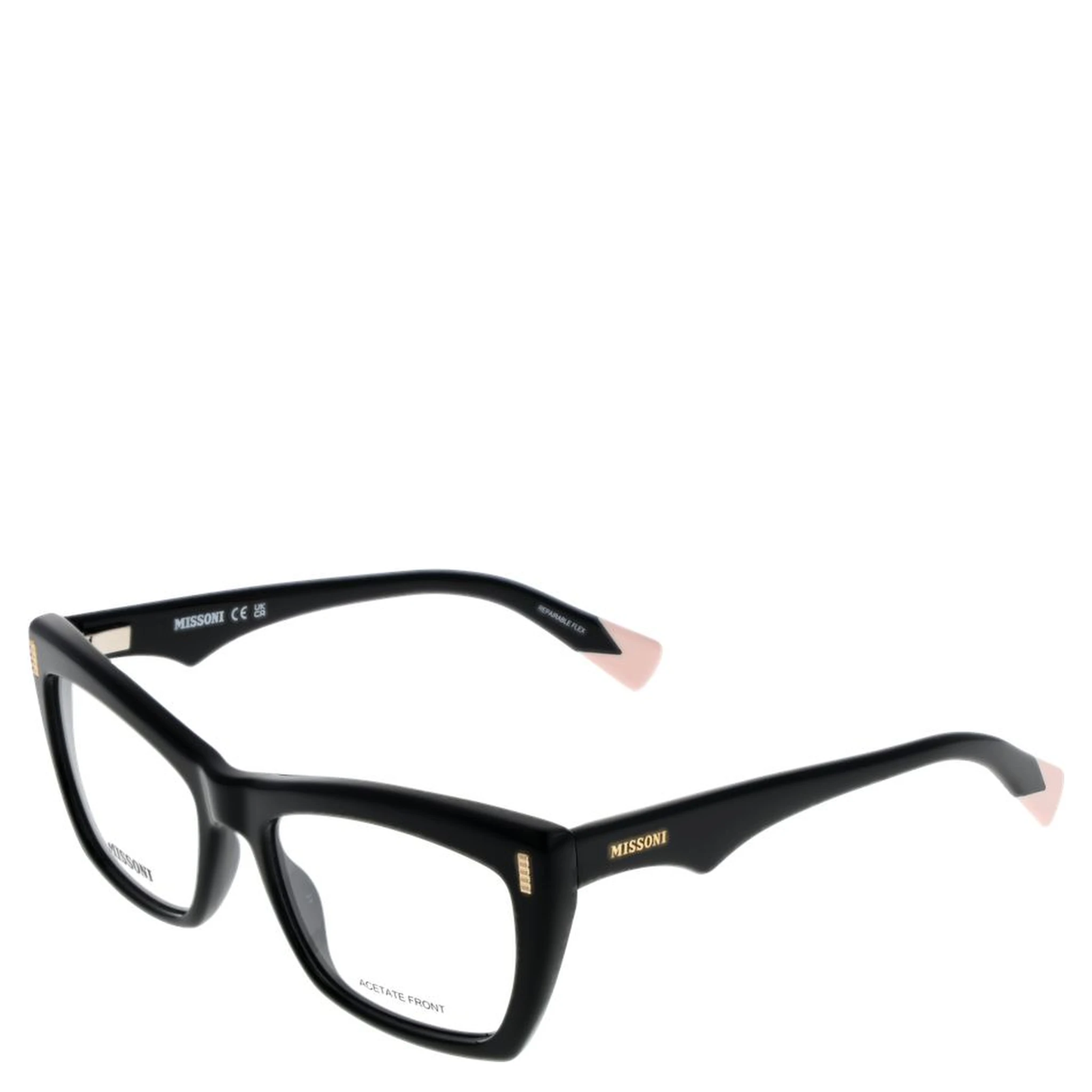 Black Acetate Glasses (Frames)