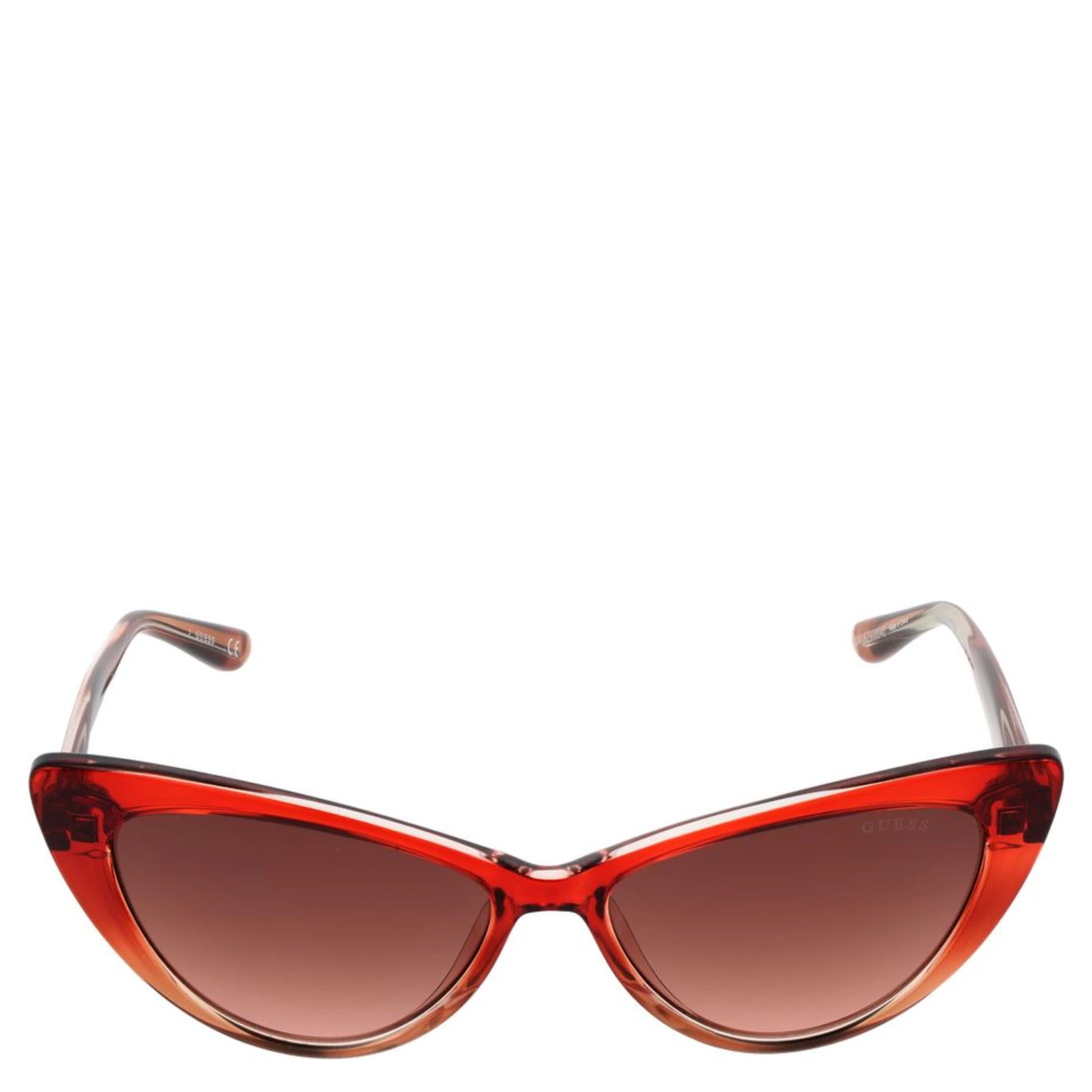Burgundy Plastic Sunglasses