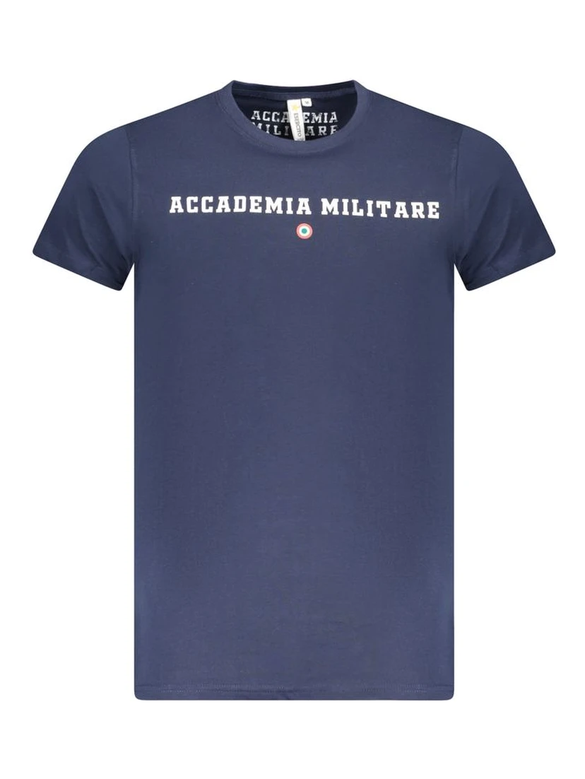 "Blu Cotton Men T-Shirt"