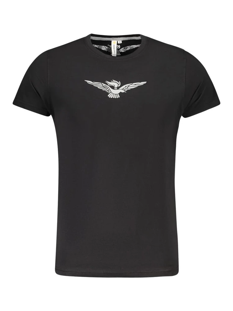 Black Cotton T-Shirt
