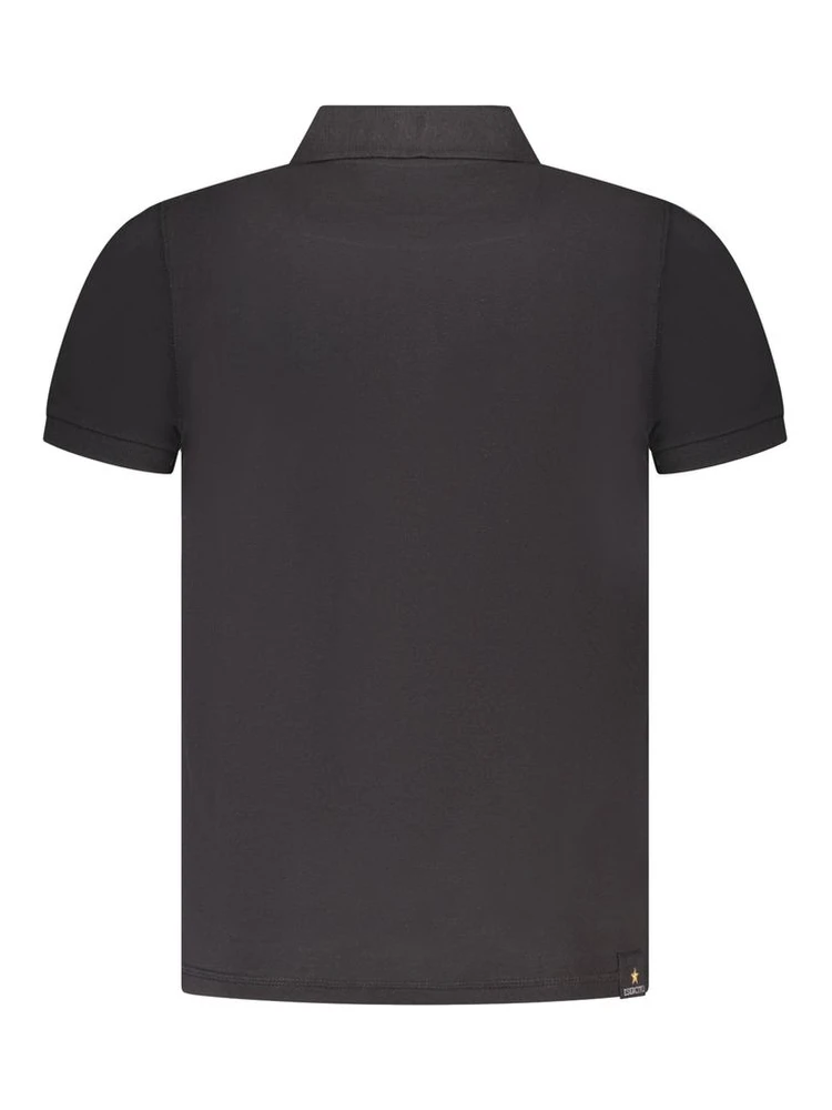 Black Cotton Polo Shirt alternative
