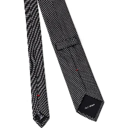 Gray Silk Tie