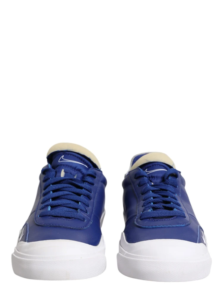 White Blue Lace Up Low Top Drop-Type PRM Sneakers Shoes alternative