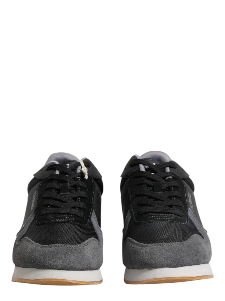 Black Gray Lace Up Low Top Casual Sneakers Shoes alternative