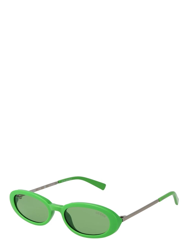 Green Plastic Sunglasses