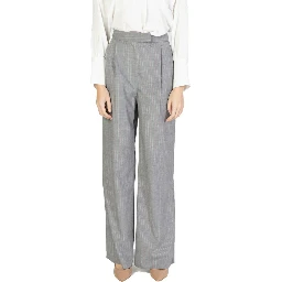 Multicolor Polyester Casual Pants