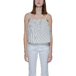 Beige Organic Cotton Tank Tops