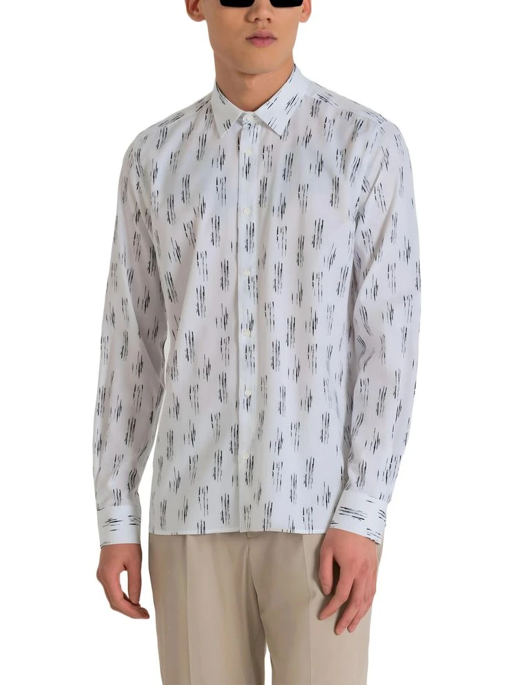 White Viscose Shirt