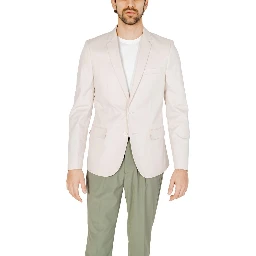 Cream Cotton Blazer