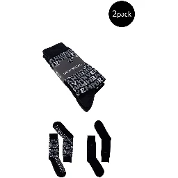 Black Cotton Socks