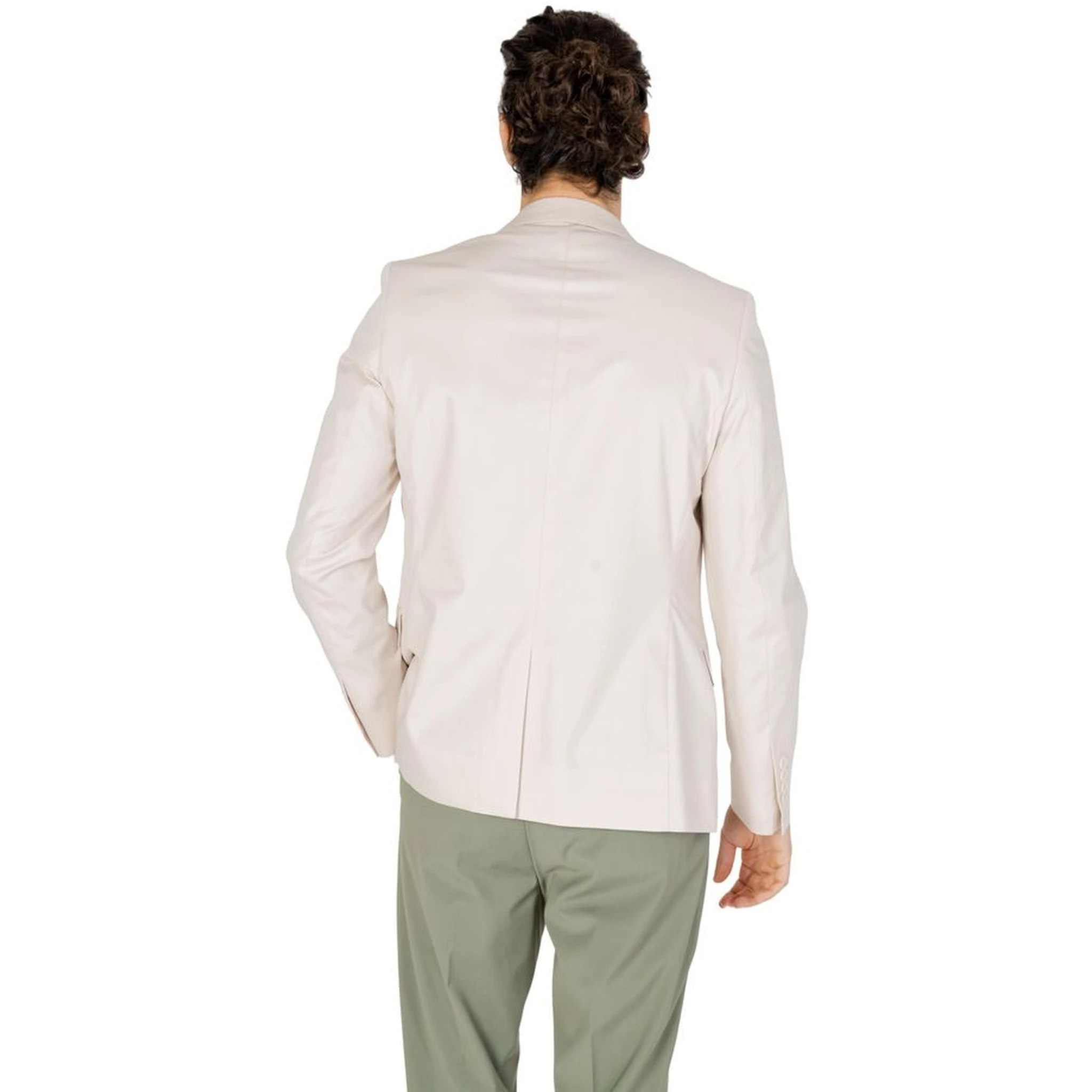 Cream Cotton Blazer