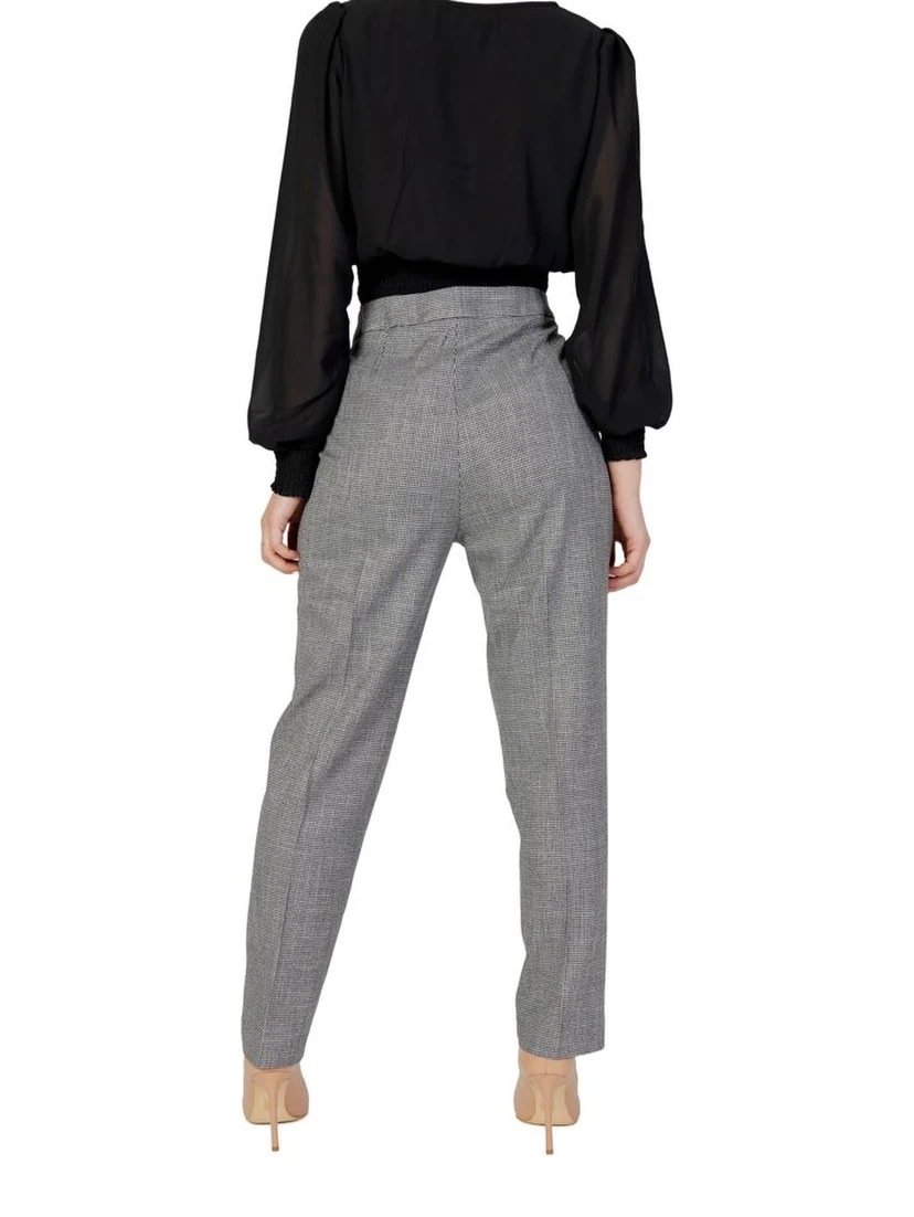 Black Polyester Pants