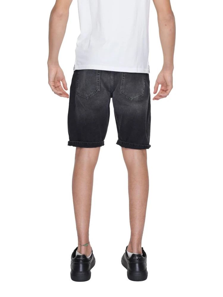 Black Cotton Bermuda Shorts alternative