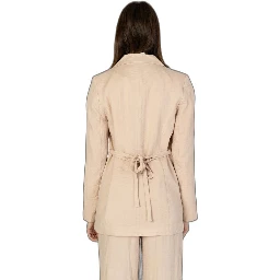 Pink Viscose Blazer