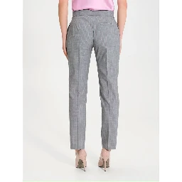 Multicolor Polyester Pants