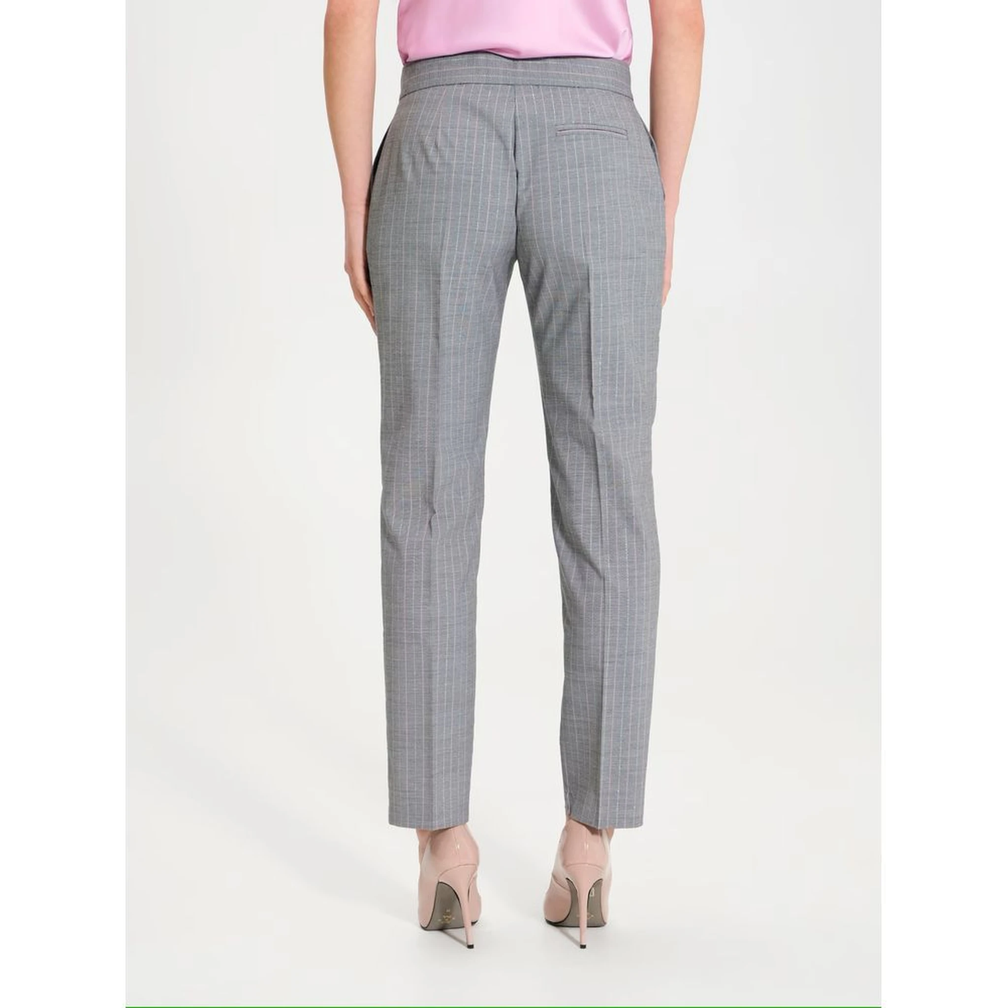 Multicolor Polyester Pants