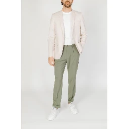 Cream Cotton Blazer