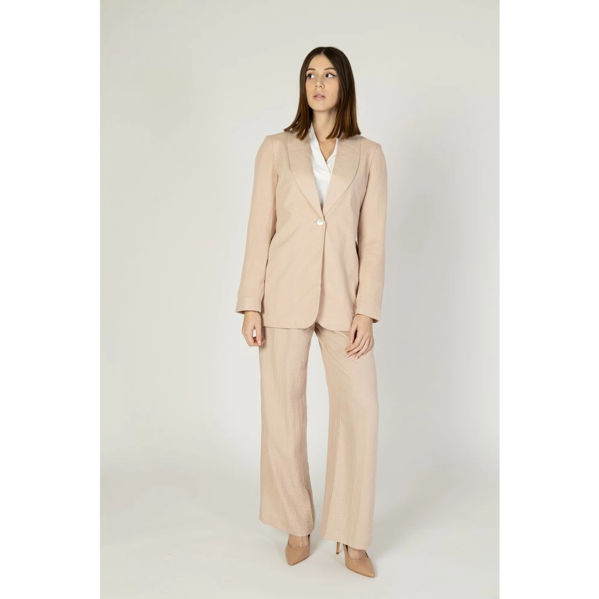Pink Viscose Blazer