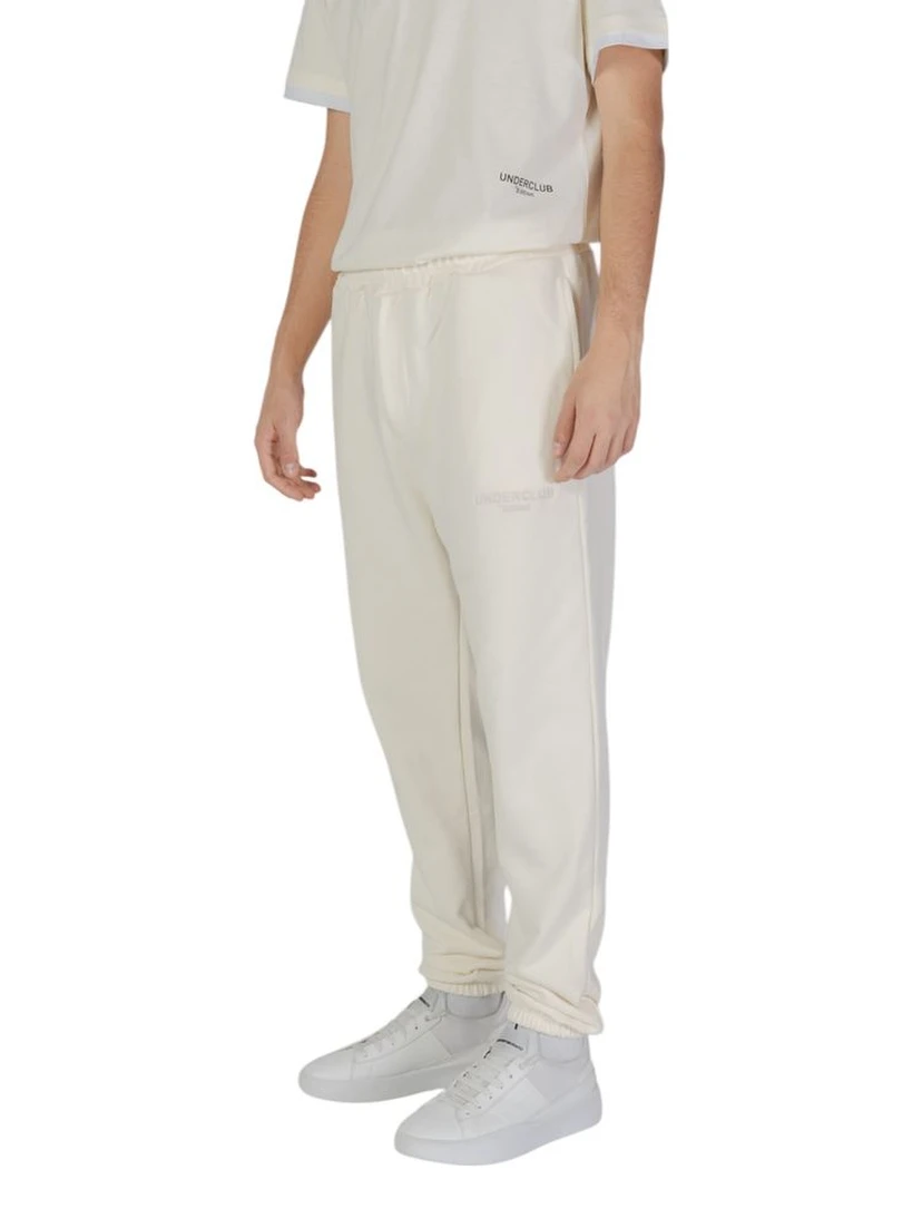 Cream Cotton Joggers (Workout Pants)