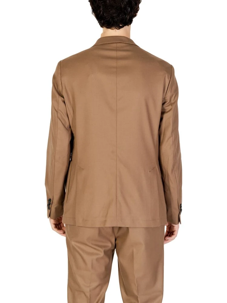 Beige Polyester Blazer alternative