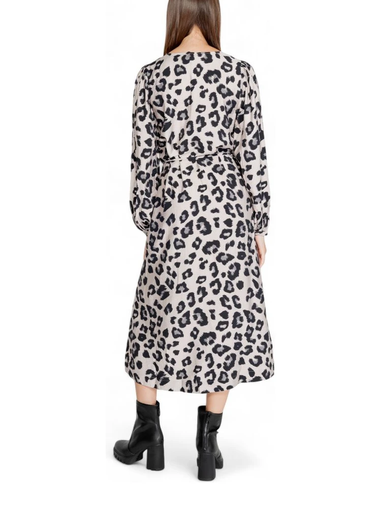 Gray Viscose Long Dress alternative